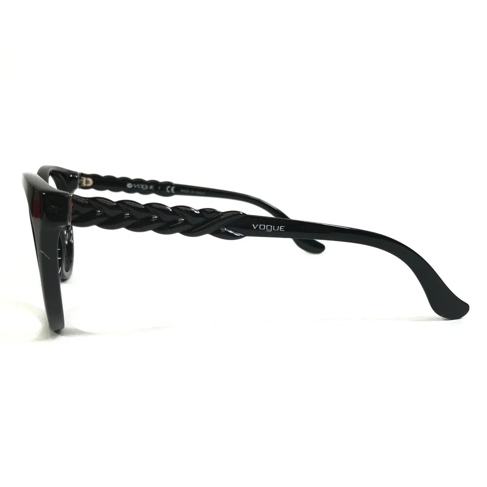 Vogue Eyeglasses Frames VO2915-S W44/11 Shiny Black Cat Eye Full Rim 53-19-145